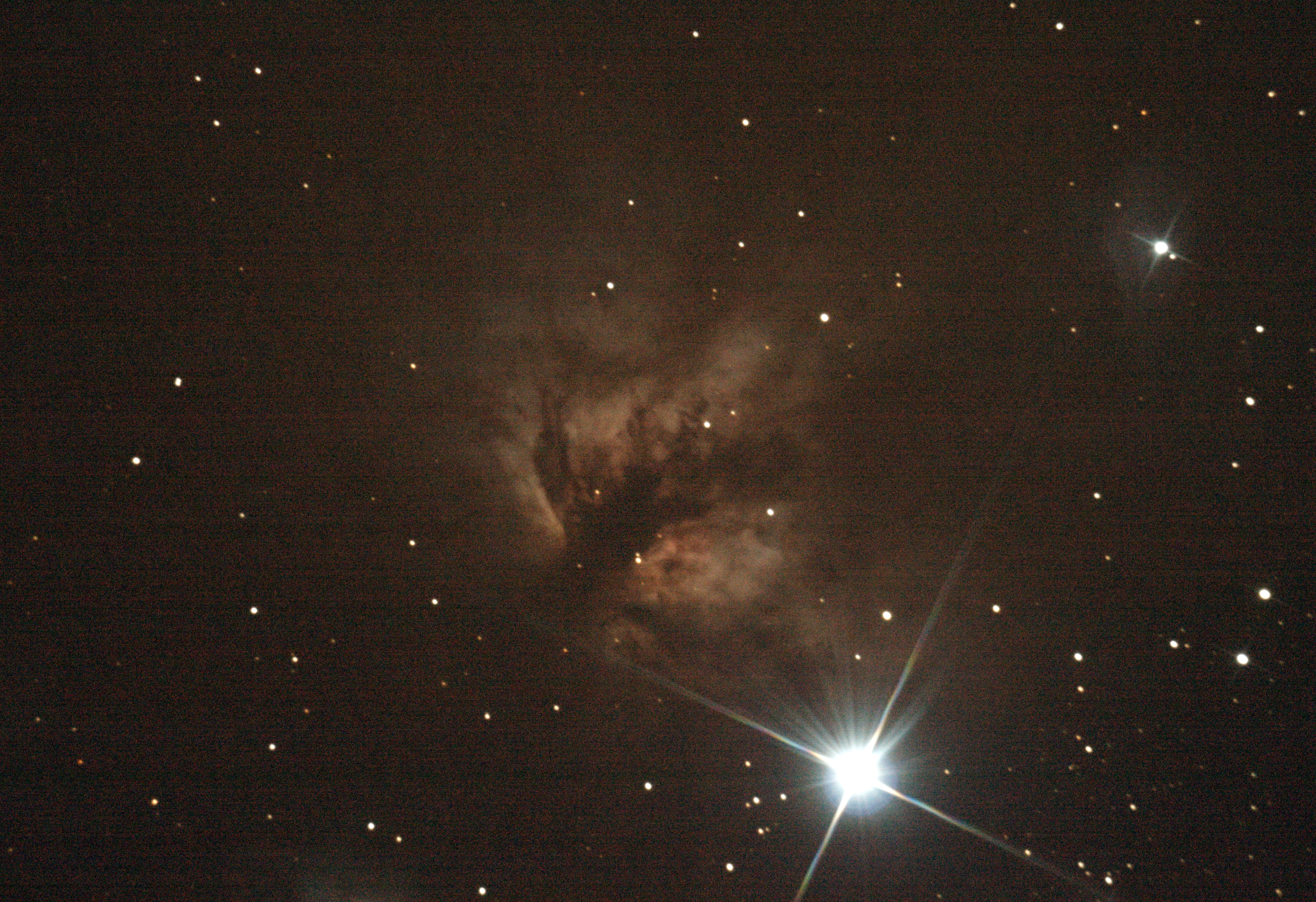 Orion - Nébuleuse de la Flamme