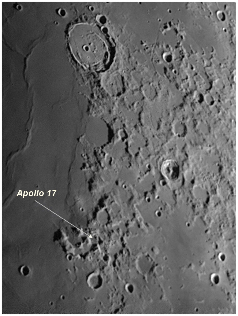 Apollo 17 de 25 sites